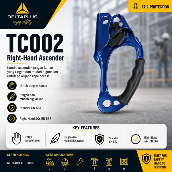 Handle Ascender Rope Access TC002
