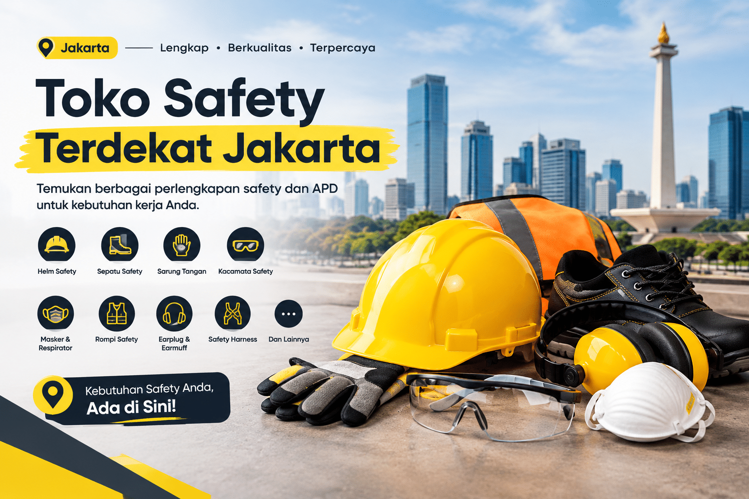 toko safety terdekat Jakarta